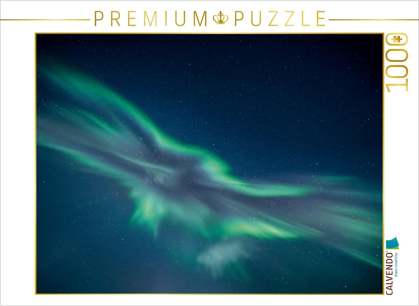 CALVENDO Puzzle 'Känguru Im Sonnenuntergang' – 1000 Teile Im Aboriginal-Stil, Premium Qualität