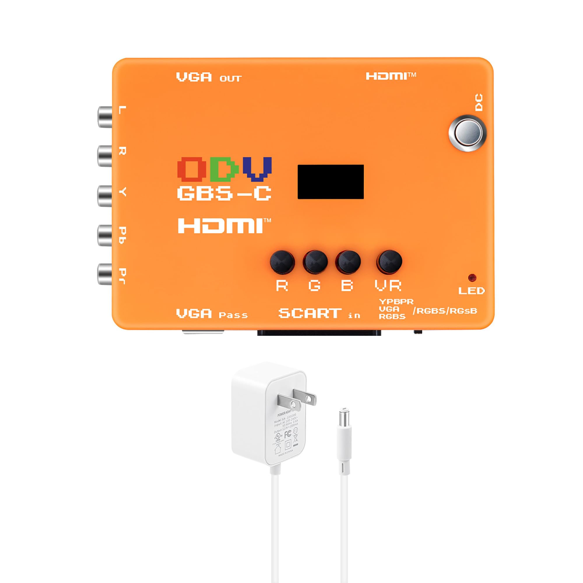 ODV GBS-C ビデオコンバーター 本体 Amazon.com: Mcbazel ODV-GBS-C RGBS/SCART/YPbPr/VGA to HDMI/VGA