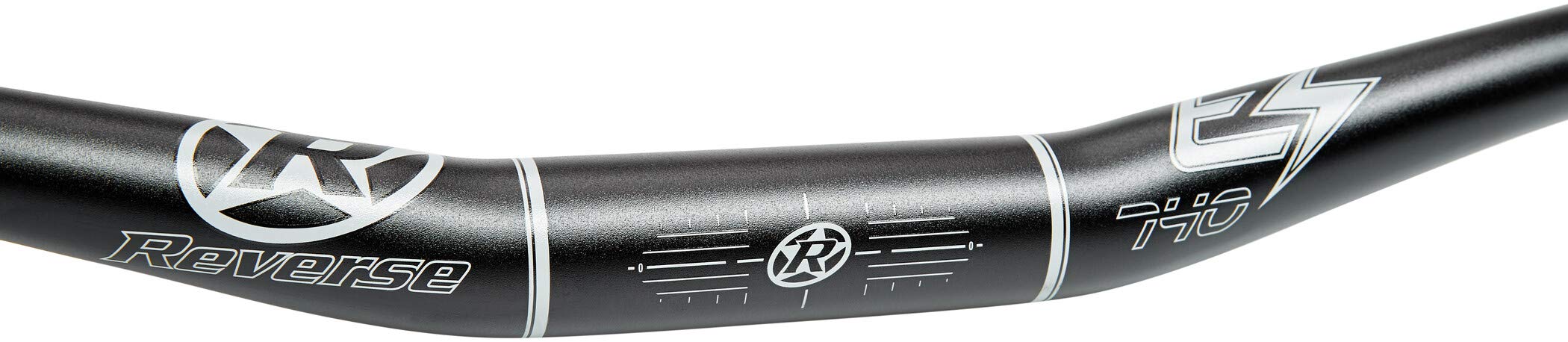 Reverse E-Element Ergo Fahrrad Lenker 31.8mm schwarz/grau: Größe: 31.8mm 25mm Rise 740mm