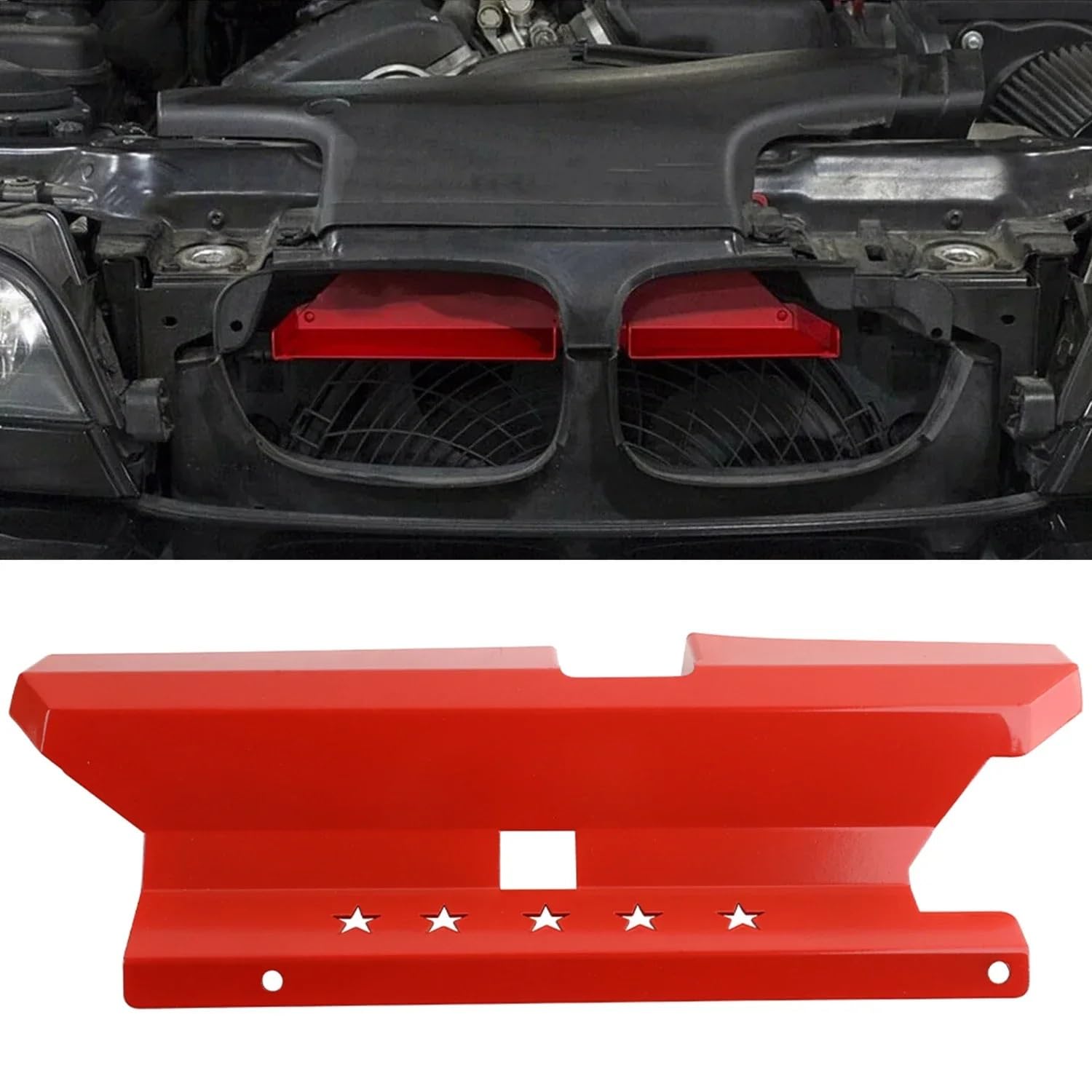 Układ dolotowy sportowy Pasuje do BMW 323i 325i 328i 330i M52 M54 E46 M3 1999-2007 dynamiczna miarka dopływu powietrza Rura dolotowa(Black)