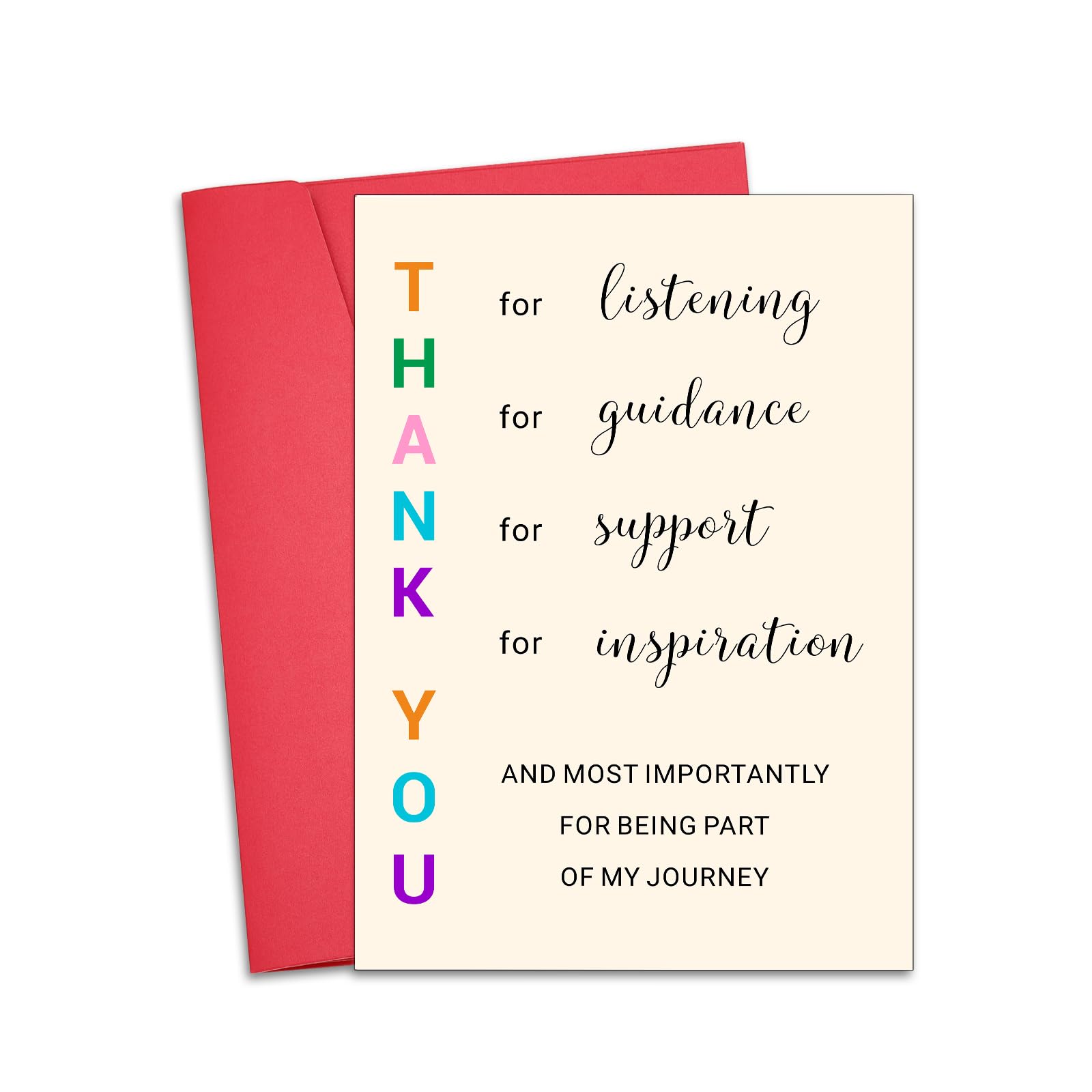 Teacher Appreciation Cards Teacher Thank You Cards Appreciation Card For Her Assistant Principal Card Thank You For Helping Me Grow Gifts For Women Men End Of Year Student Gifts End Of Term Gift