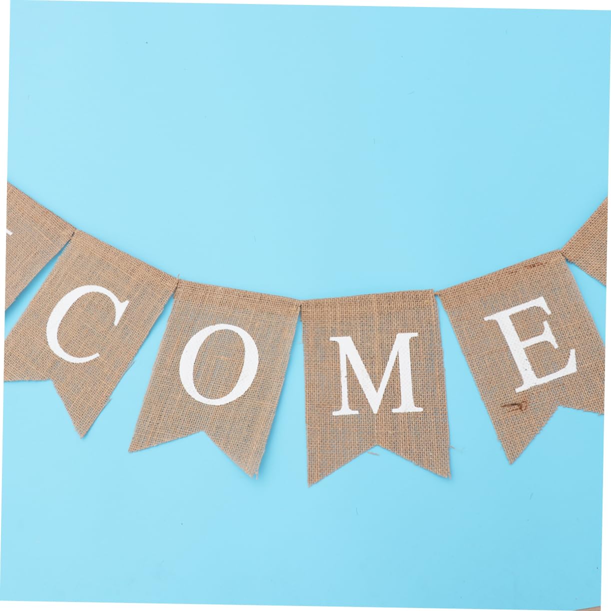 jojofuny 3Pcs Banderines Decorativas Guirnalda De Bienvenida Pancarta De Arpillera De Bienvenida Pancarta De Fiesta Pancarta De Bienvenida Pancarta Colgante La Pancarta De