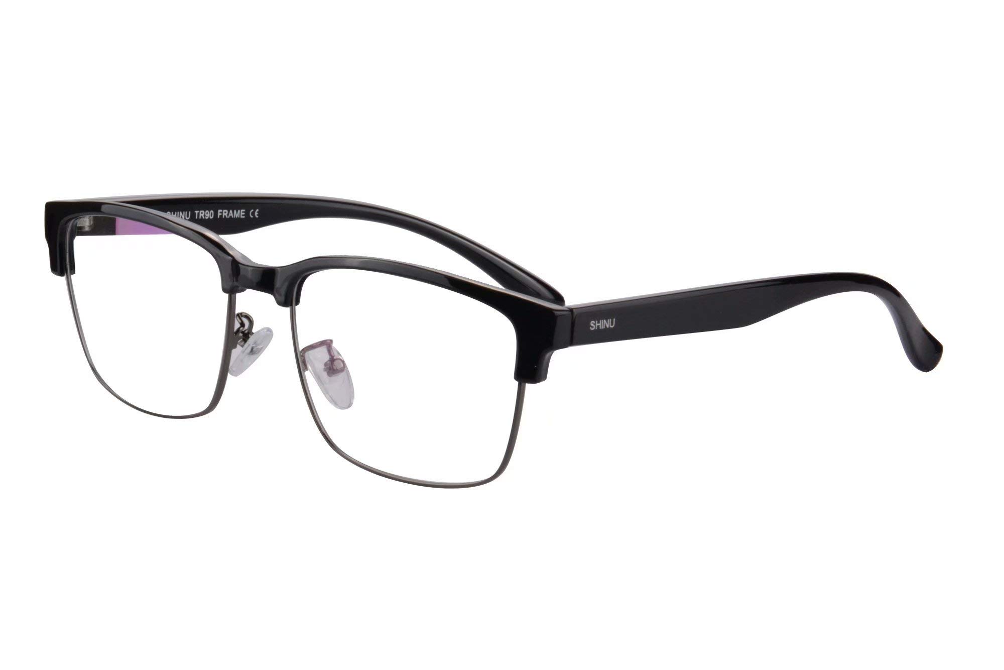 SHINU Progresivo Multiple Atencion Gafas de Lectura Hombre TR90 Cuadro Multifocal Lectores Multi Atencion No Linea Los Anteojos-HJF018