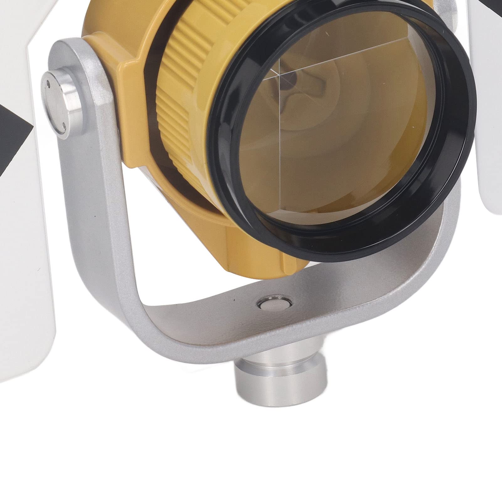 Prisma topográfico de 64 mm con compensación de 0 mm / -30 mm, lente óptica de vidrio K9, carcasa protectora de ABS para estación total, para topografía, túneles, metros,