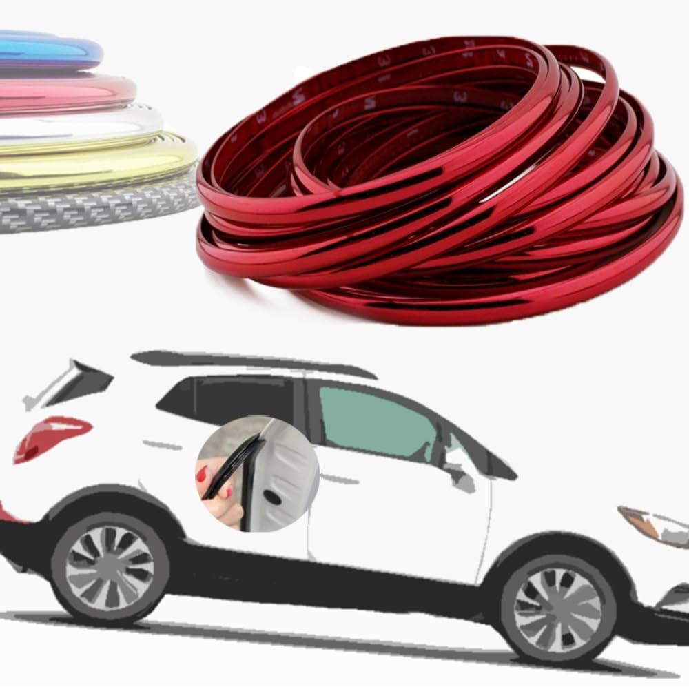 Uniwersalne osłony krawędzi drzwi samochodowych Przezroczysta taśma ochronna w kształcie litery U, osłona krawędzi drzwi samochodowych 32,8 ft U Channel Car Door Protector, ochrona krawędzi drzwi samo