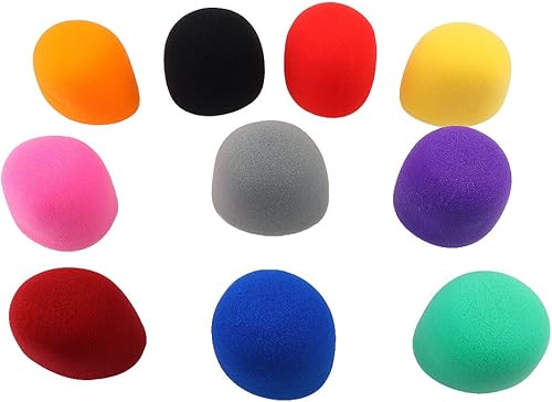 Almencla StA Farben Handstufe Mikrofon Windschutzscheibe Schaum Mikrofon Deckel Karaoke Almencla StA Farben Handstufe Mikrofon Windschutzscheibe Schaum Mikrofon Deckel Karaoke