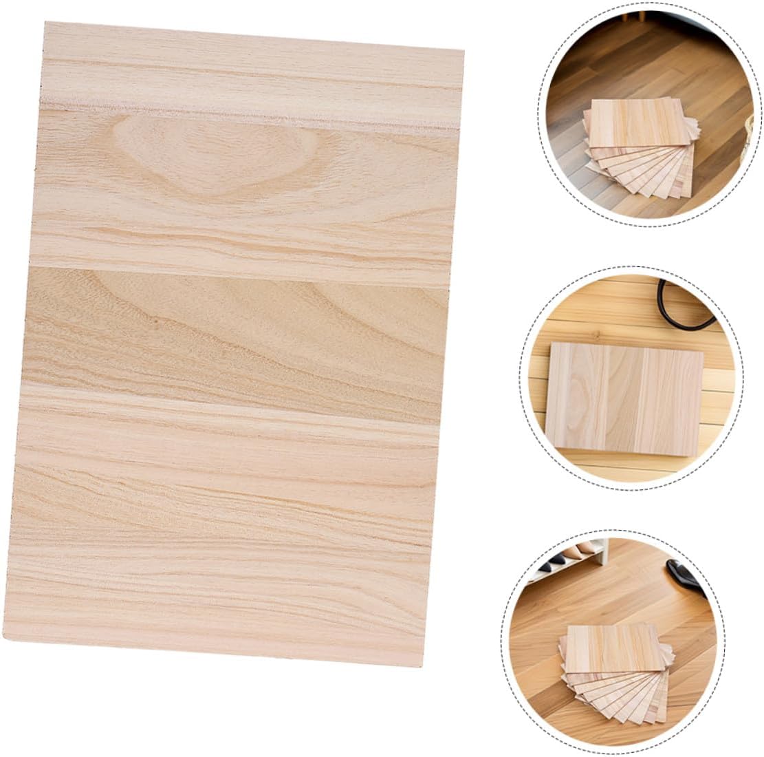 12pcs Taekwondo Wood Breaking Boards 0.3cm 0.6cm Thickness Martial Arts Karate Training Practice Boards for Performance and Breaking Exercises