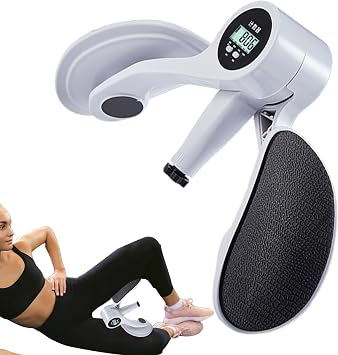 Exerciser Adductors, Adjustable Thigh Exerciser with Digital Counter, Fitness Equipment for Exercise Legs Tool Balance Yoga Reduction Cellulite