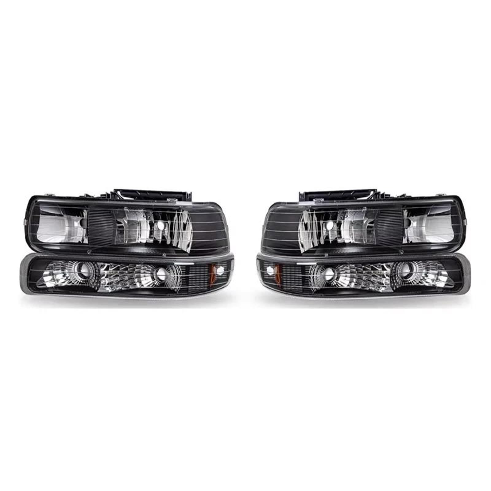 Feux anti-brouillard pour Chevy Silverado 1500 1999-2002 phares DRL