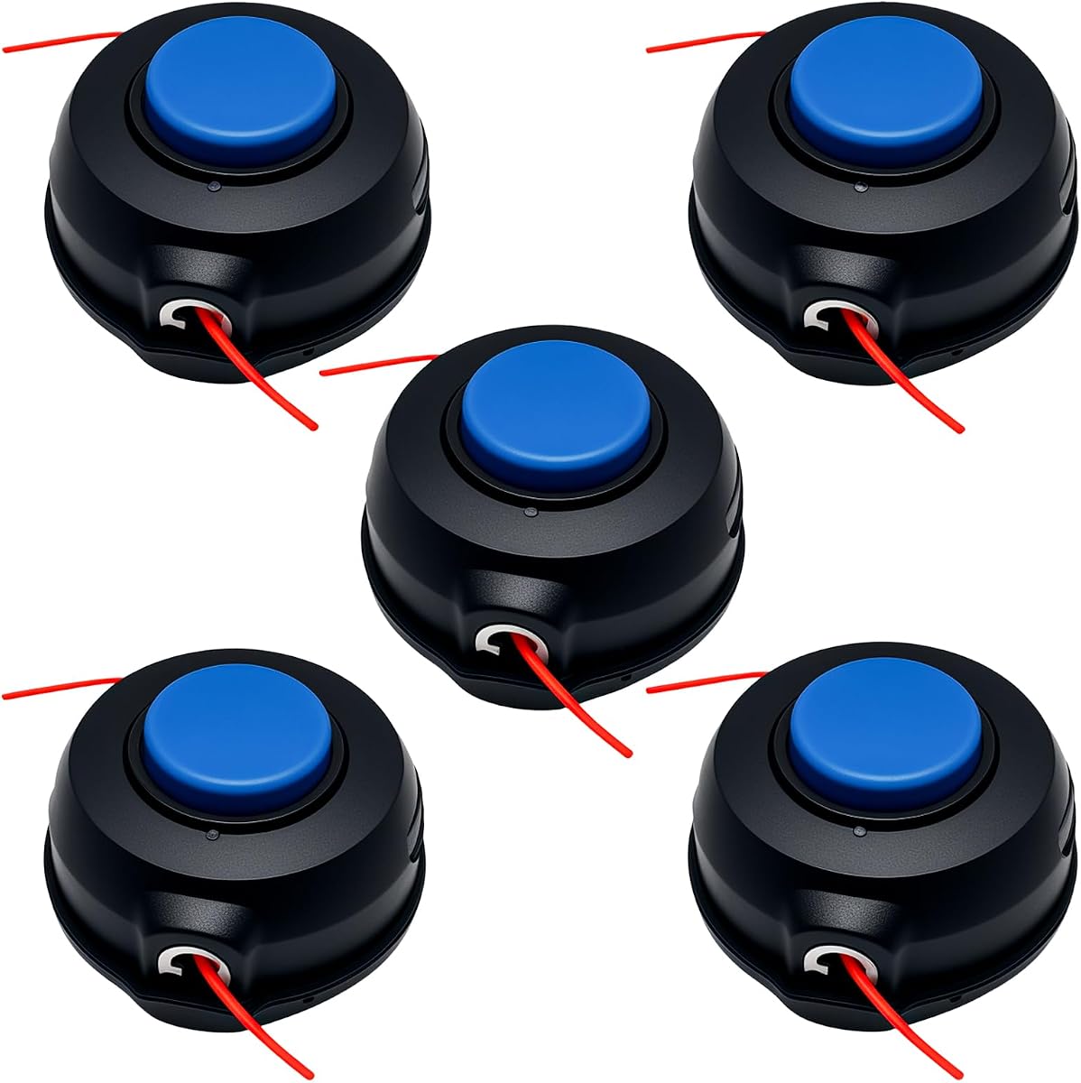 Reemplazo del cabezal de corte T25 Tap Advance Sring para cortadora de hilo Husqvarna 128LD 122C 124L 125C 223L 322L, reemplaza OE# 966674401 537338306 537338310, paquete de 5 | Para Husqvarna 122LDX, 123L, 123LD, 125L, 128L, 128LD, 128LDX, 129L, 129LDX, 129DJX, 223L, 224L, 225L, 225LD, 225R, 225RJ.