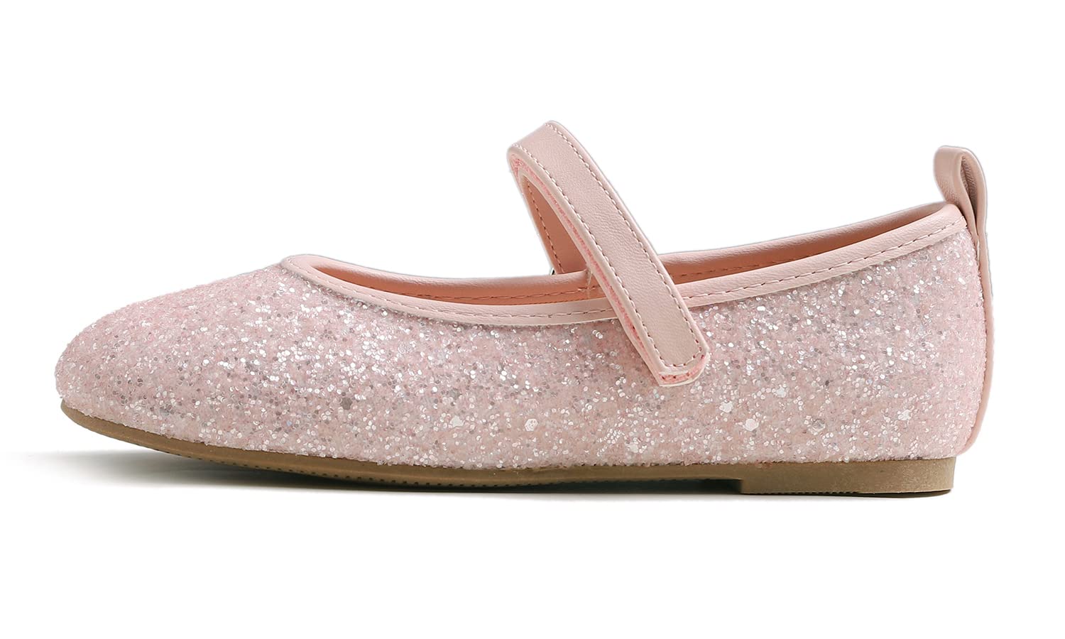 Feversole Kids Filles Mary Jane Strap Chaussures Plates Ballerines Princesse Chaussures Plates Chaussures d'école Plates À Bride