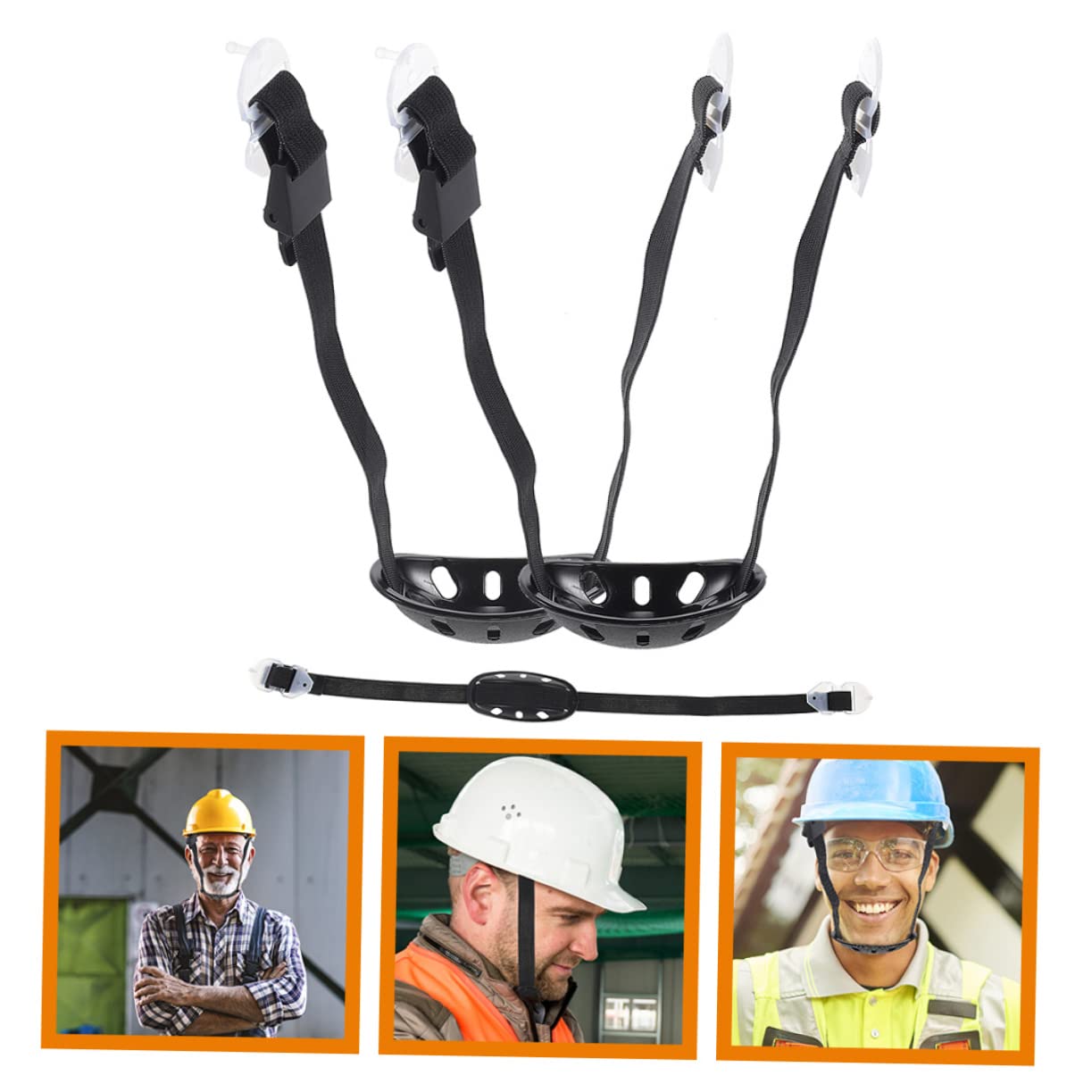 Hemobllo 5 Series Correa De Barbilla Ajustable Straps Protección Accesorios De Construcción Material Duradero Y Flexible Instalación 3 Piezas X 5