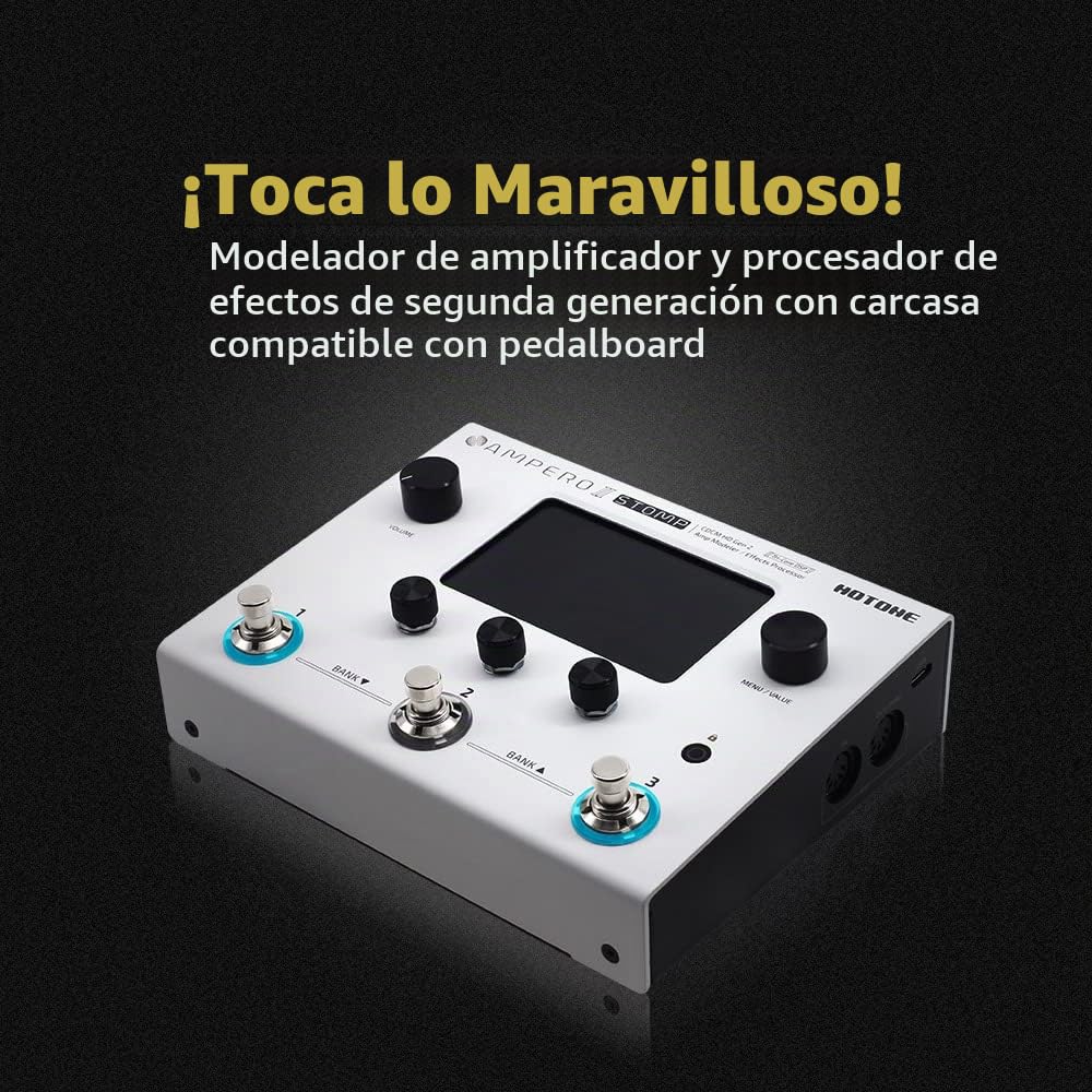 Amazon.com: HOTONE Guitarra Multi Efectos Procesador Multi Efectos