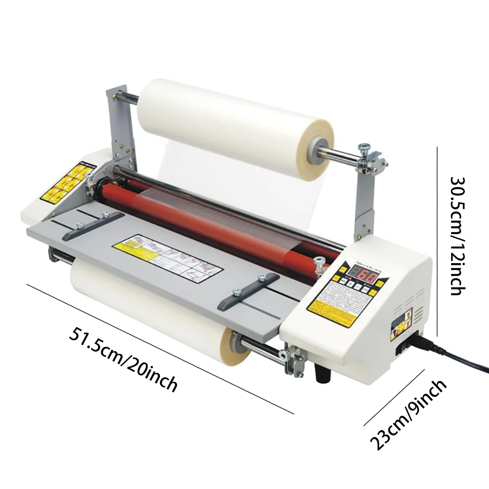 Laminatrice automatica con laminazione a caldo e a freddo, velocità e temperatura regolabili per la protezione dei documenti