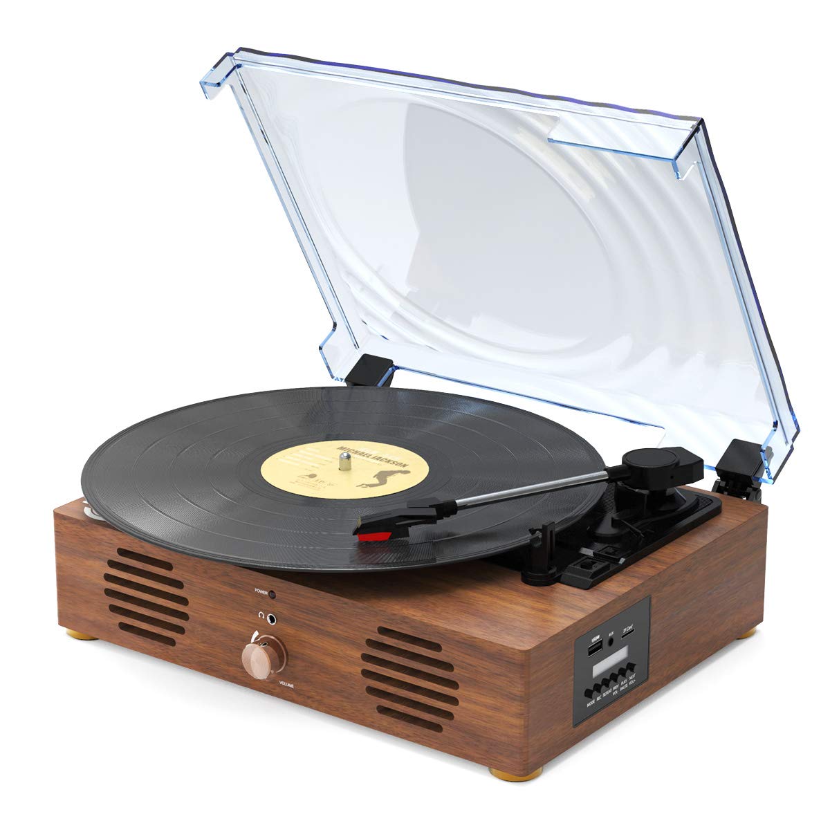 Buy Vinyl Record Player 13 in 1 Classic Bluetooth Record Player with Speakers, Supports FM