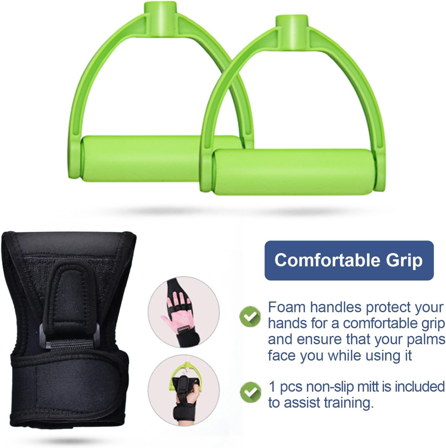 Steel Shoulder Arm Pulley System Set - Over Door Rehab Exerciser for Home Physical Therapy Frozen Rotator Cuff Recovery and Strengthener Range of Motion
