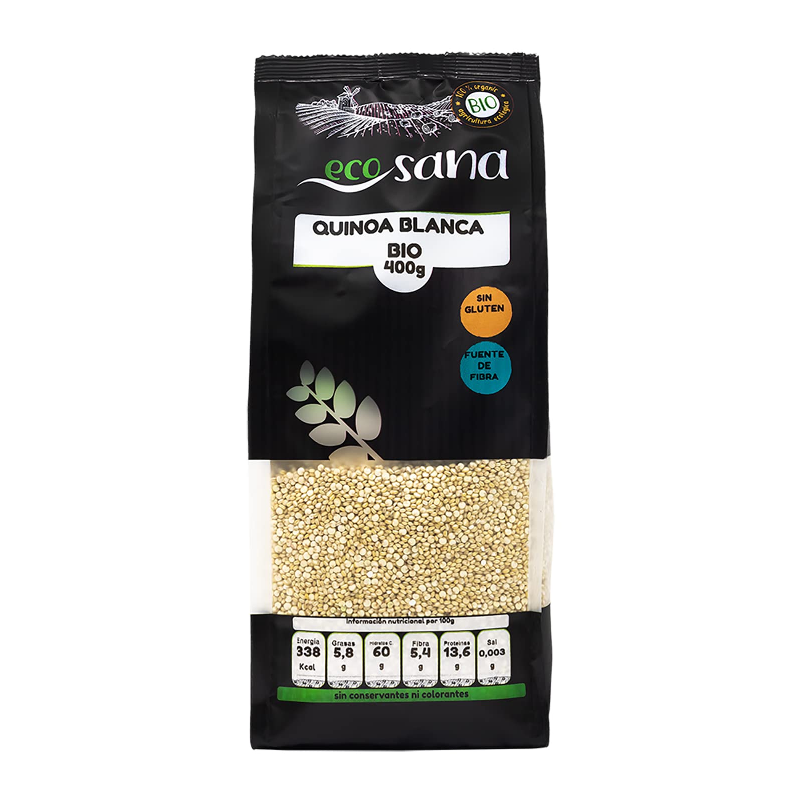 QUINOA BLANCA BIO 400G ECOSANA