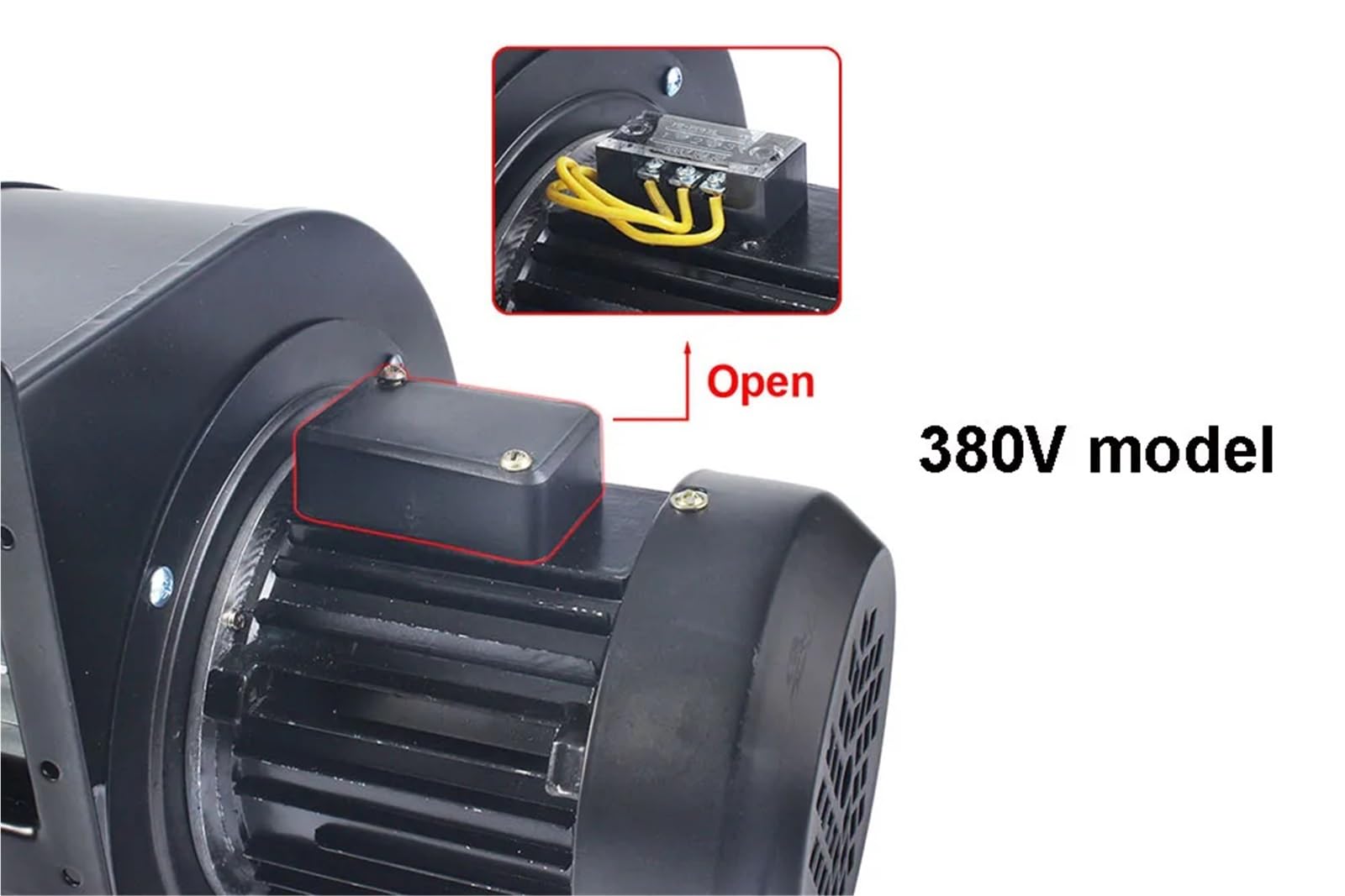 Wentylator odśrodkowy o małej częstotliwości 150FLJ7, 220 V, 380 V, 320 W, 330 W, do chłodzenia przemysłowego. (With heat sink 110V)