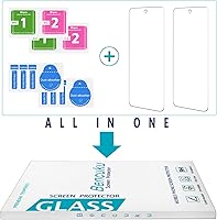 Vista 7 de (2 Pack) Designed for Motorola Moto G 5G (2024) Tempered Glass Screen Protector, Anti Scratch, Bubble Free