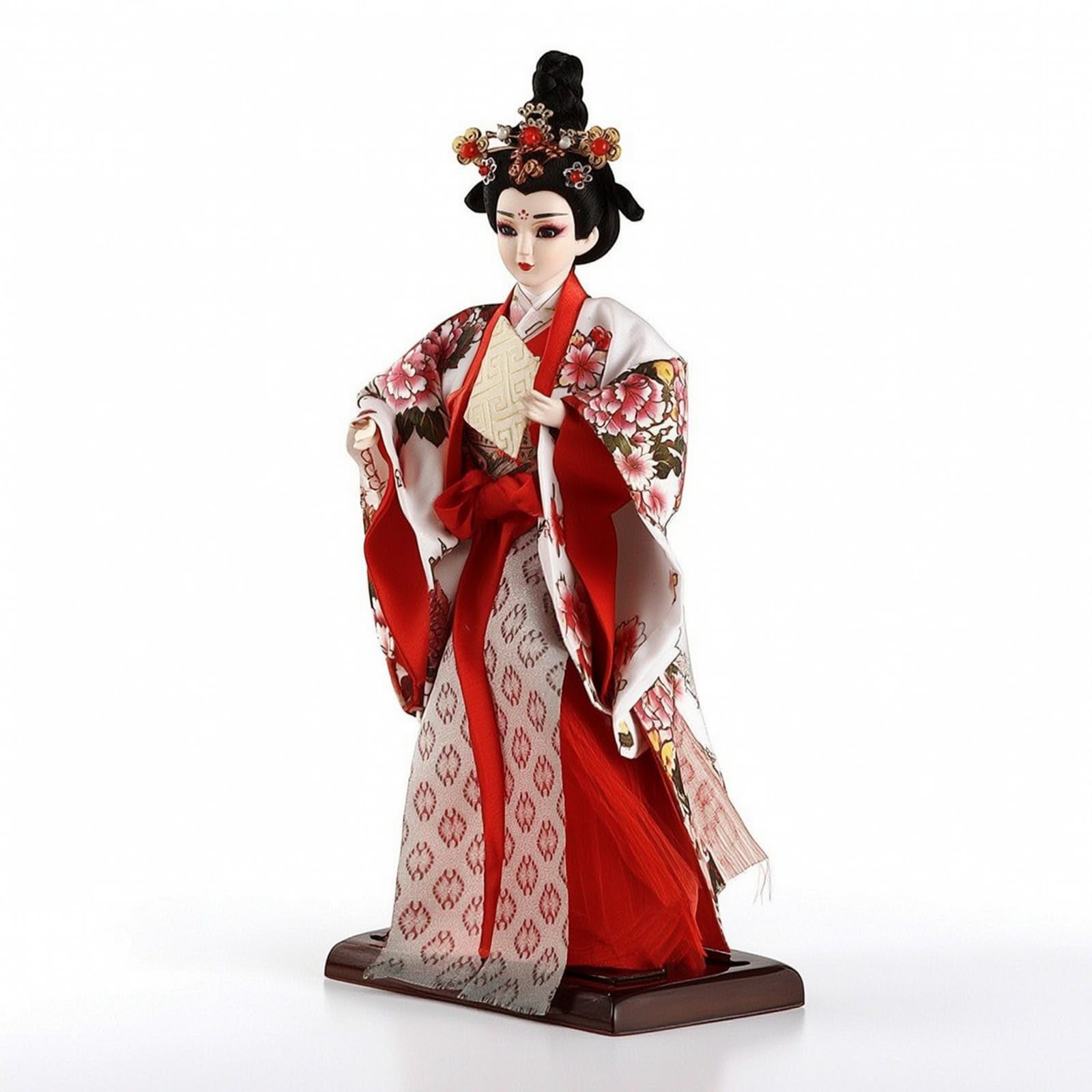 Figura Drama China corativo Estatuilla, Muñeca De Porcelana China Antigua - Cuatro Bellezas Talentosas Shangguan WAN Er