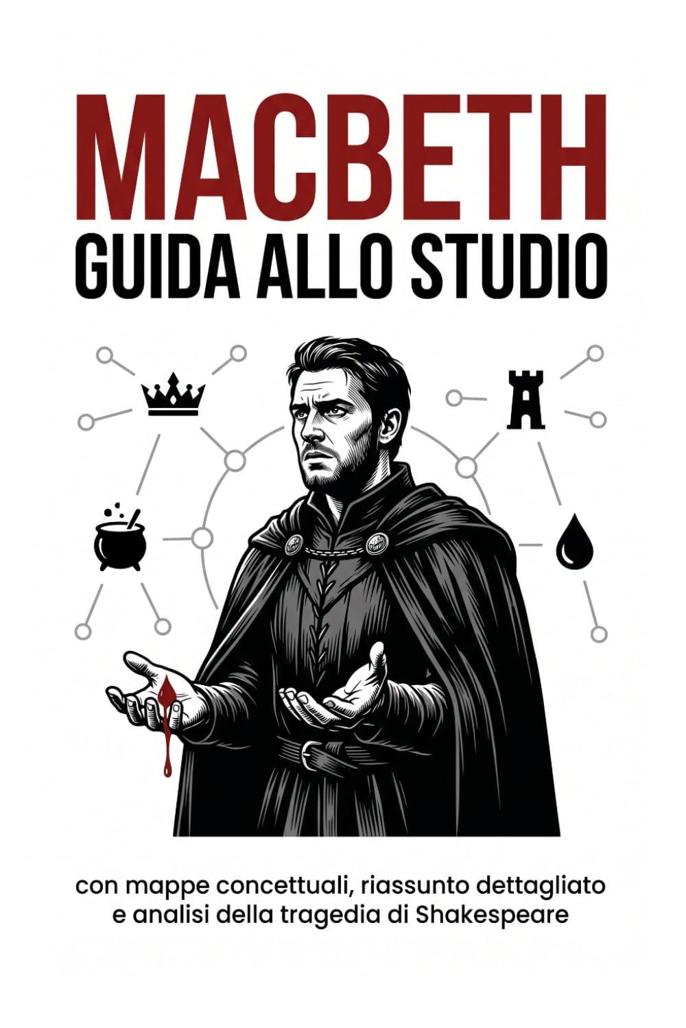 Macbeth – Guida allo studio: con mappe concettuali, riassunto dettagliato e analisi della tragedia di Shakespeare