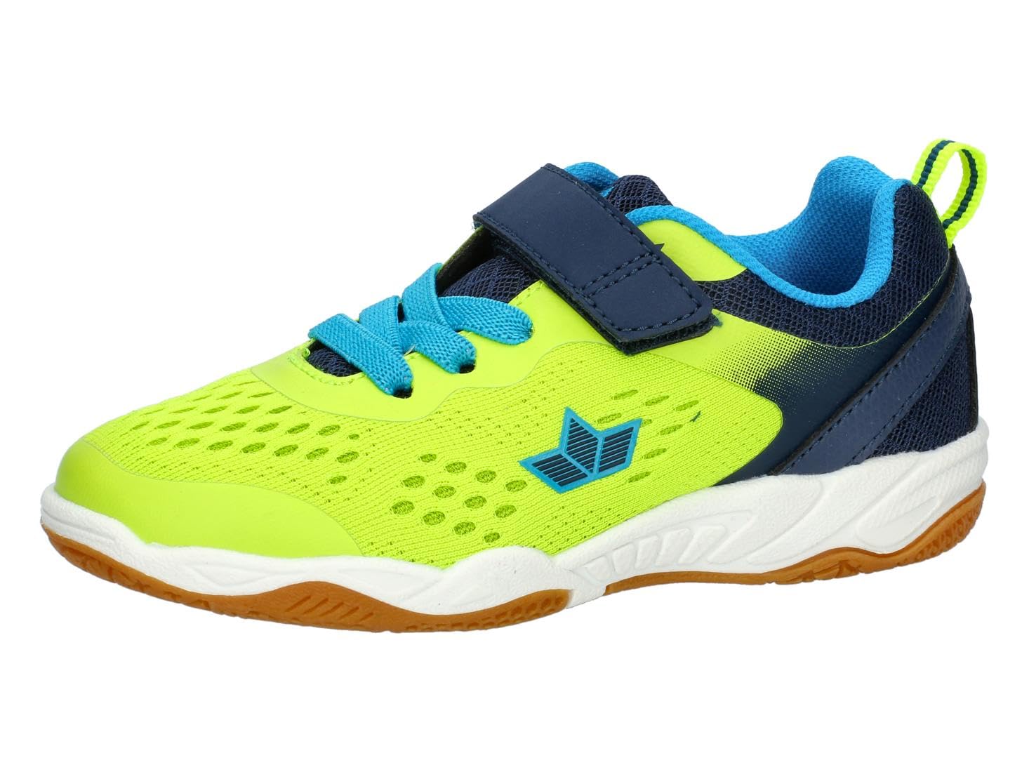 Lico Unisex Kid's Key Vs Indoor Trainers, Lemon Marine Blue, 41 EU