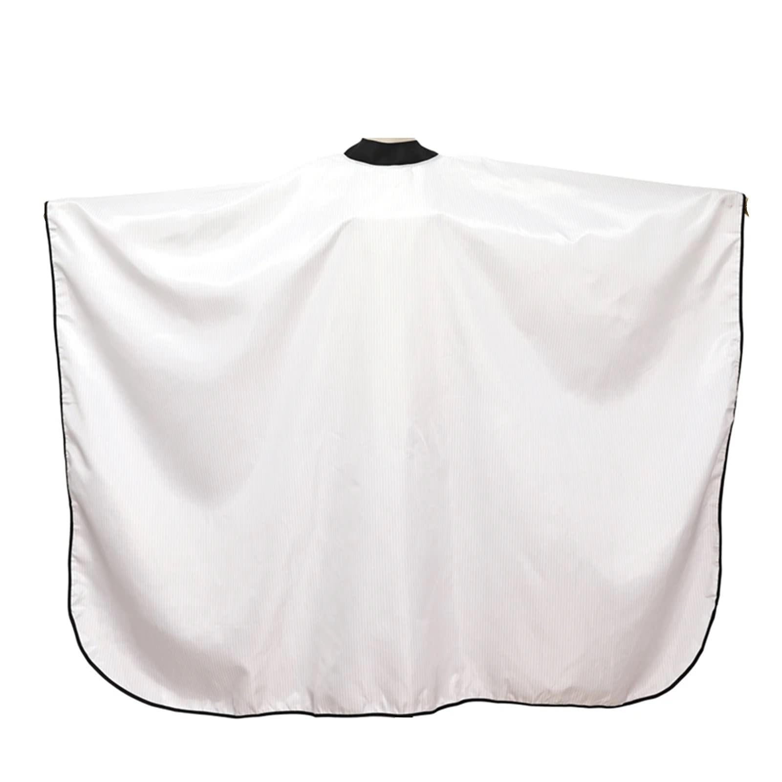 Grembiule da Barbiere da 3 Pezzi, Parrucchiere Professionale, Collo in Silicone Impermeabile, Taglio di Capelli, Mantello, Panno, Strumenti for Lo Styling del Barbiere per Acconciatura(White)