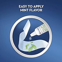 Vista 5 de Crest 3D Whitestrips, Arctic Mint, kit de tiras blanqueadoras de dientes con suero de tubo de sabor, 28 tiras (paquete de 14 unidades)