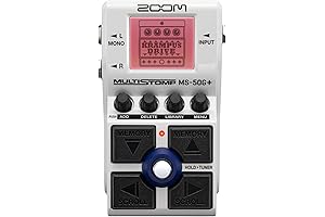 Zoom G1Xon MS-50G+ MultiStomp Guitar Effects Pedal: Ultimate Tone Shaping