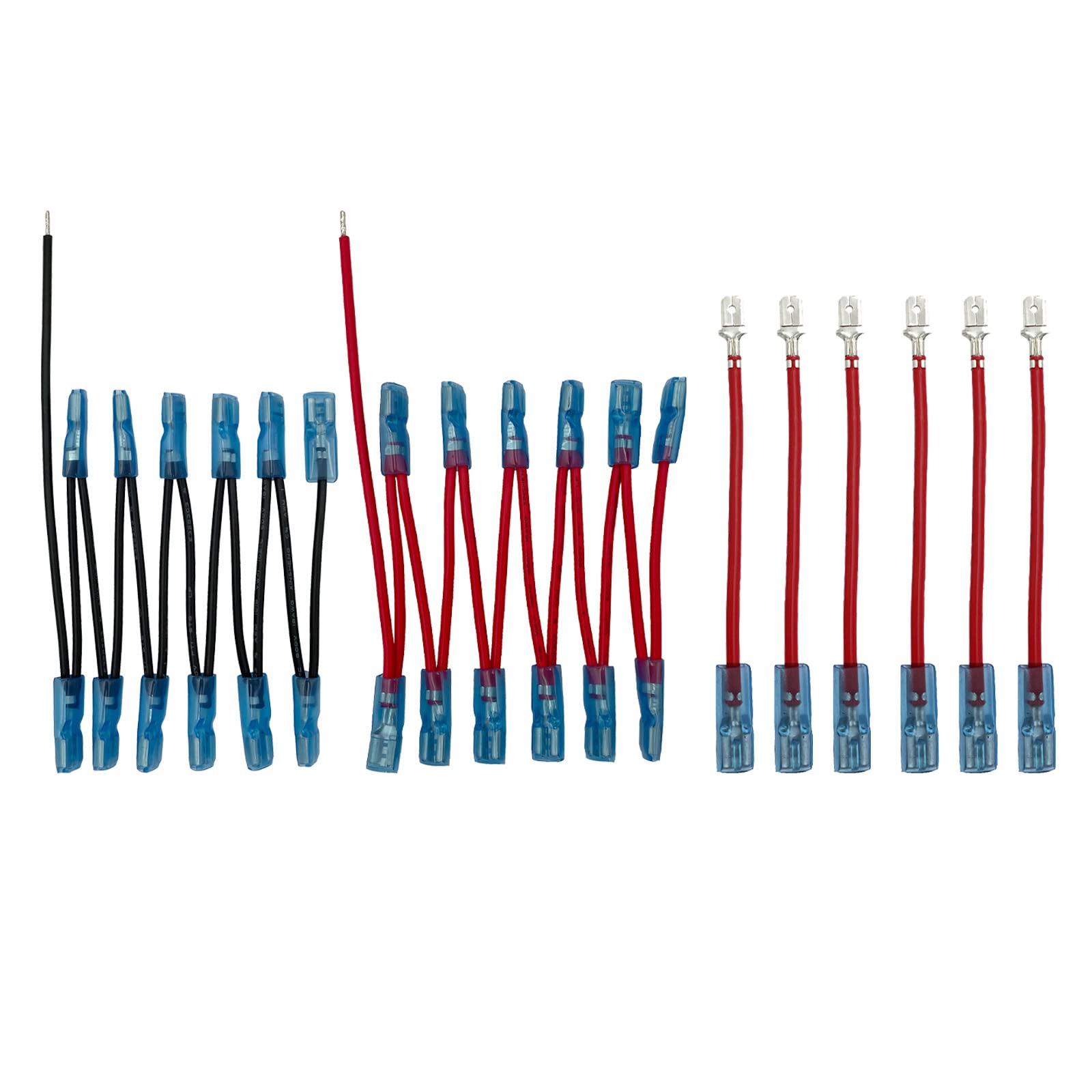 5 Pin 6 Way Rocker Switch Wire Set with Male and Female Terminal for Car Marine RV Camper Can Am Commander Dash Swicth Install