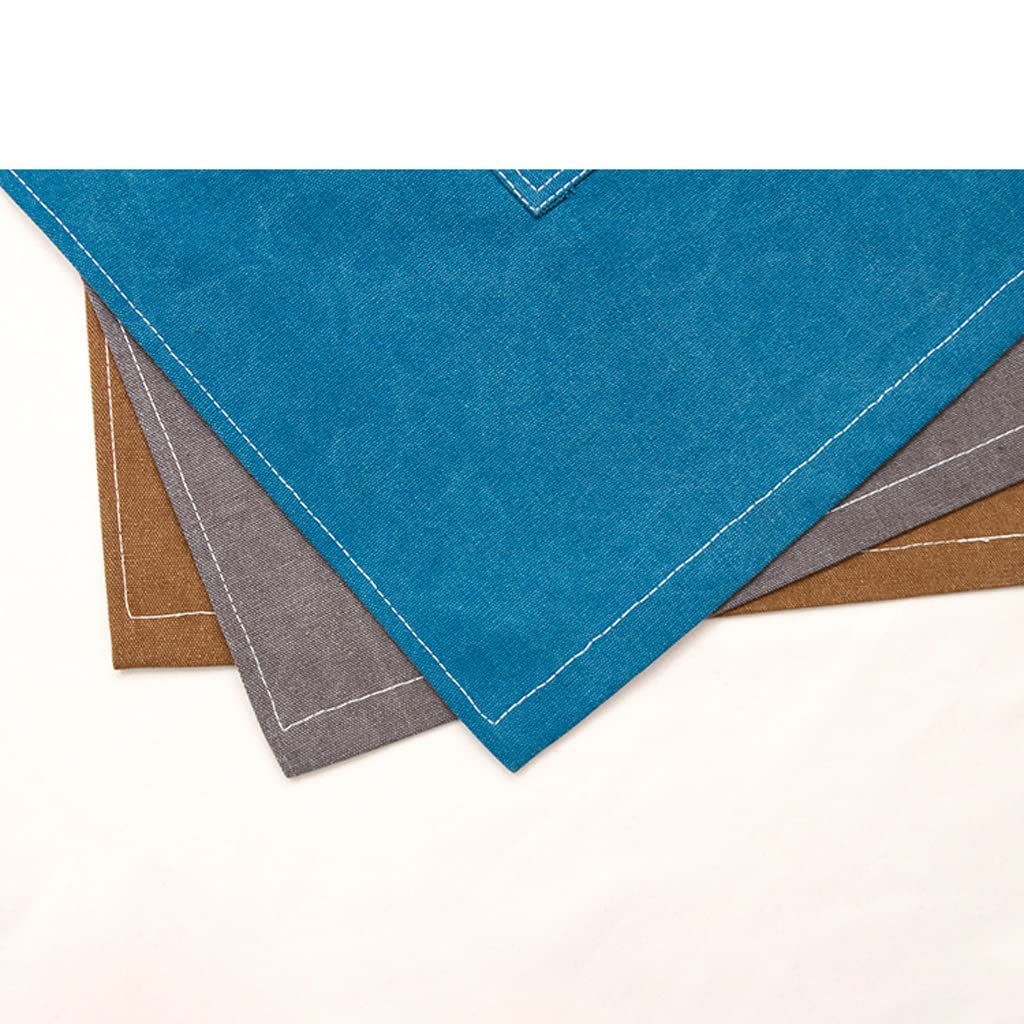 Delantal de Peluquero Cocina Delantal Restaurante Chef Delantal Pocket Delantal Delantal de Las Mujeres Delantal Delantal Delantal Delantal Delantal de Barista (Color : A)