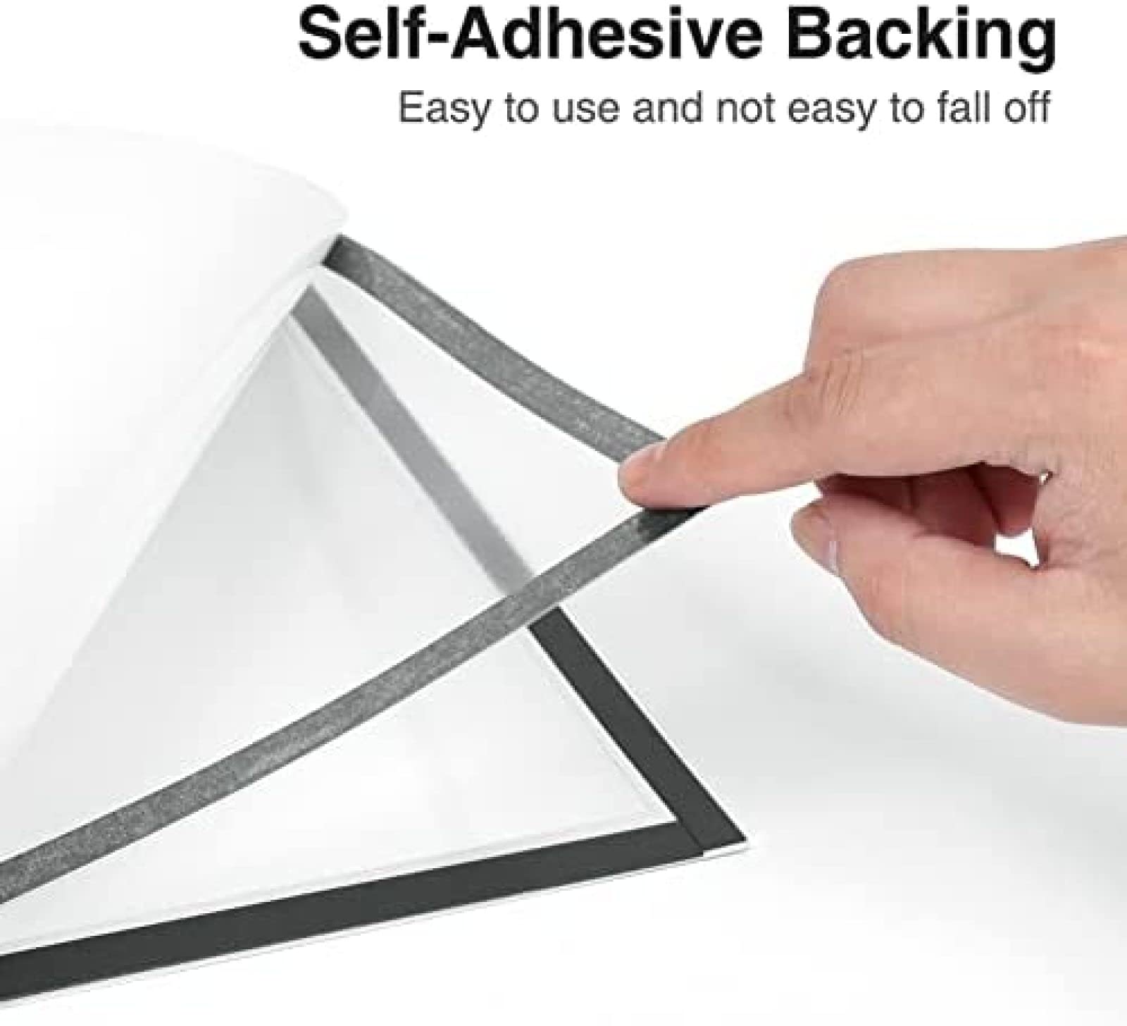 DIE Magnetic Sign Holder Self-Adhesive Plastic Display Frame Window Sign For Menu, Poster, Notice, Picture, For Wall, Door, Business & Store Sign Holders,5pack,60x80cm/23 x31,Constructive23