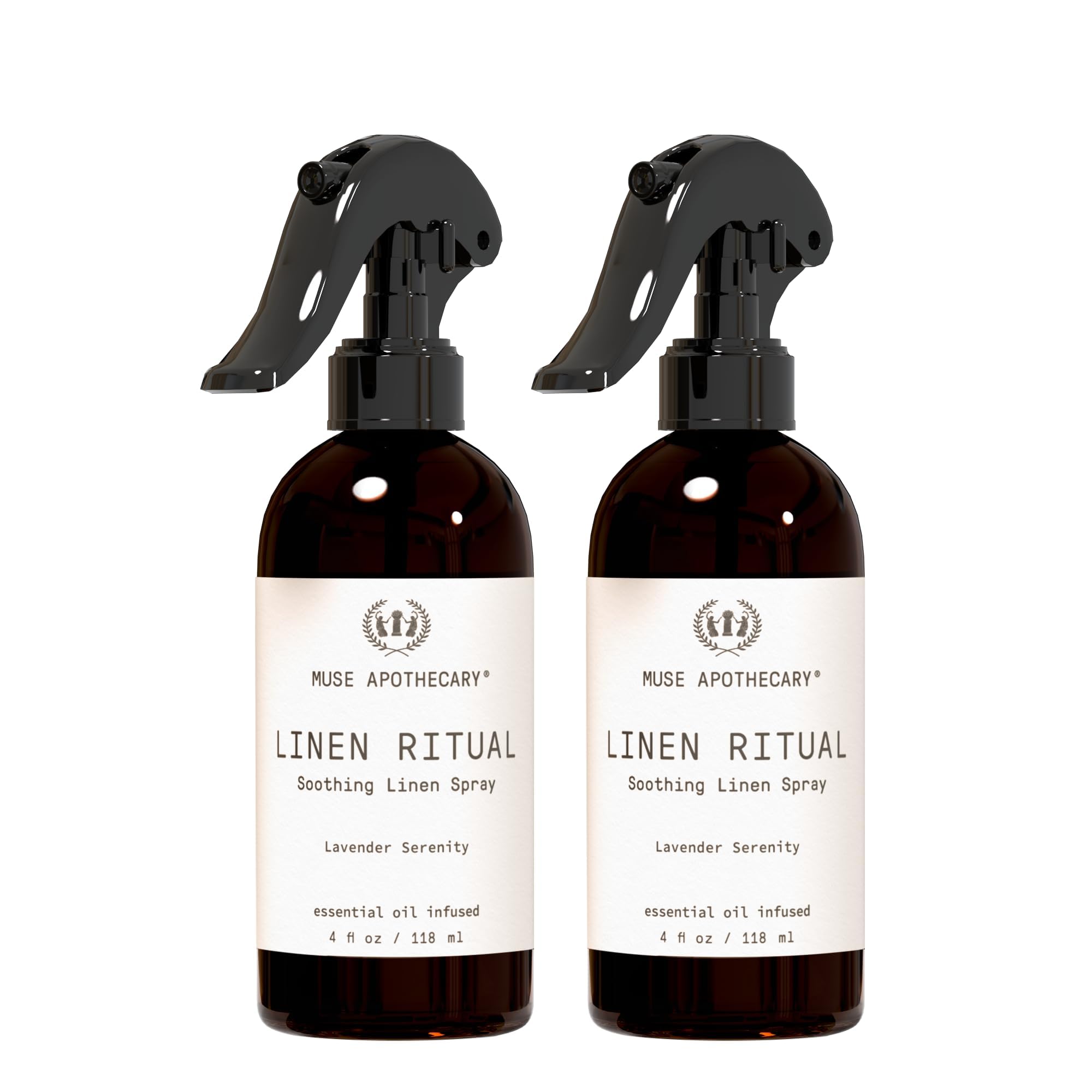 Muse Apothecary Linen Ritual - Aromatic, Soothing, and Relaxing Linen Spray for Bedding, Laundry and Fabric Spray Freshener - Infused with