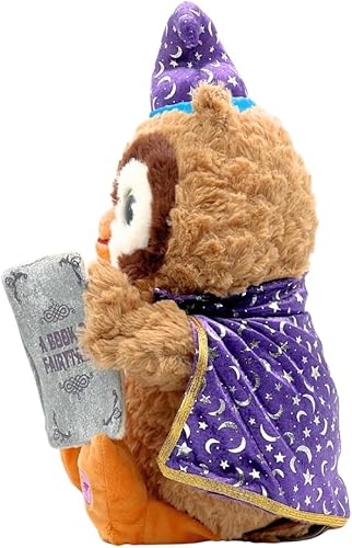 Miniatura 4 de Cuddle Barn | Octavius The Storytelling Owl 12" Animated Stuffed Animal Plush Toy | Eyes Light Up, Mouth Moves and Head Sways | Wizard Owl Recites 5