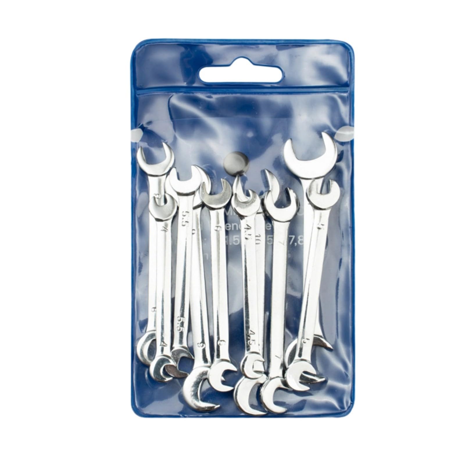 10Pcs Multipurpose Double Ended Wrench Tool Combination Spanner for Home Repair Plumbing Tubing Nozzle Double Ended Combination Wrenches