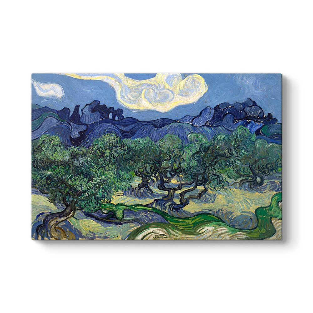 Vincent Van Gogh - Zeytin Ağaçları Tablosu 45 x 30