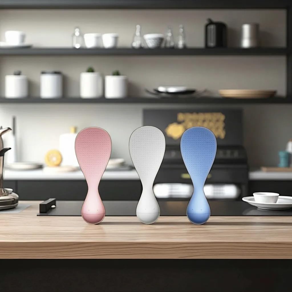 VIVITO Rice Paddle Spoon - Stand Up & Scoop! -2