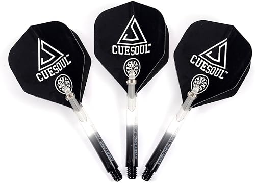 Miniatura 3 de CUESOUL Black Scorpion 16g Soft Tip Darts with Black Dart Case