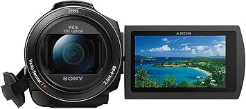Sony FDR-AX53 Creator Kit - 4K Ultra Handycam Creator Kit with Microphone ECM-CG60 and Joby GorillaPod 1K (Ideal for Vlogger, YouTube) Black