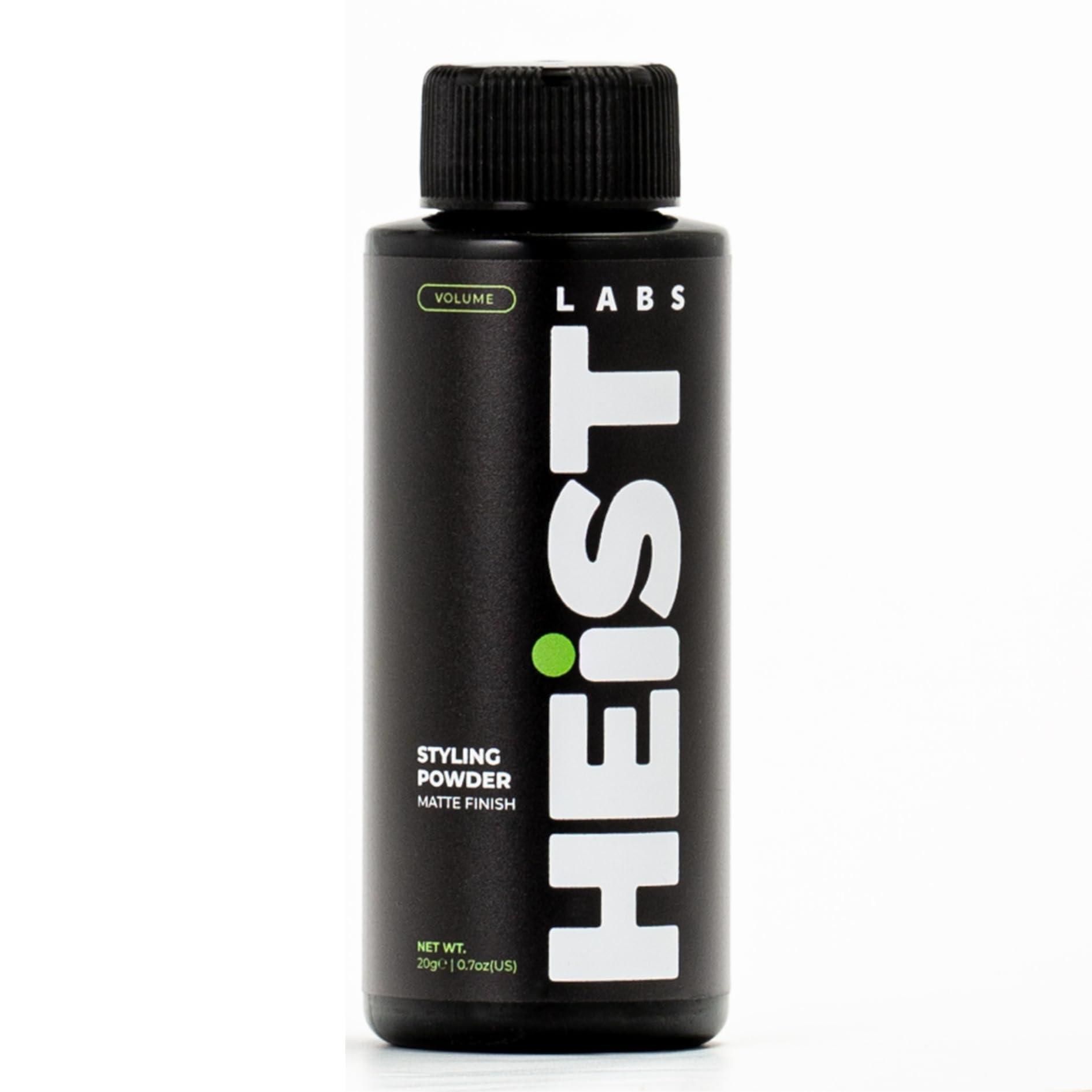 Heist Labs Matte Dust Hair Styling Powder 20g – Lightweight Volumizing Powder for Dry Texture and Medium Hold
