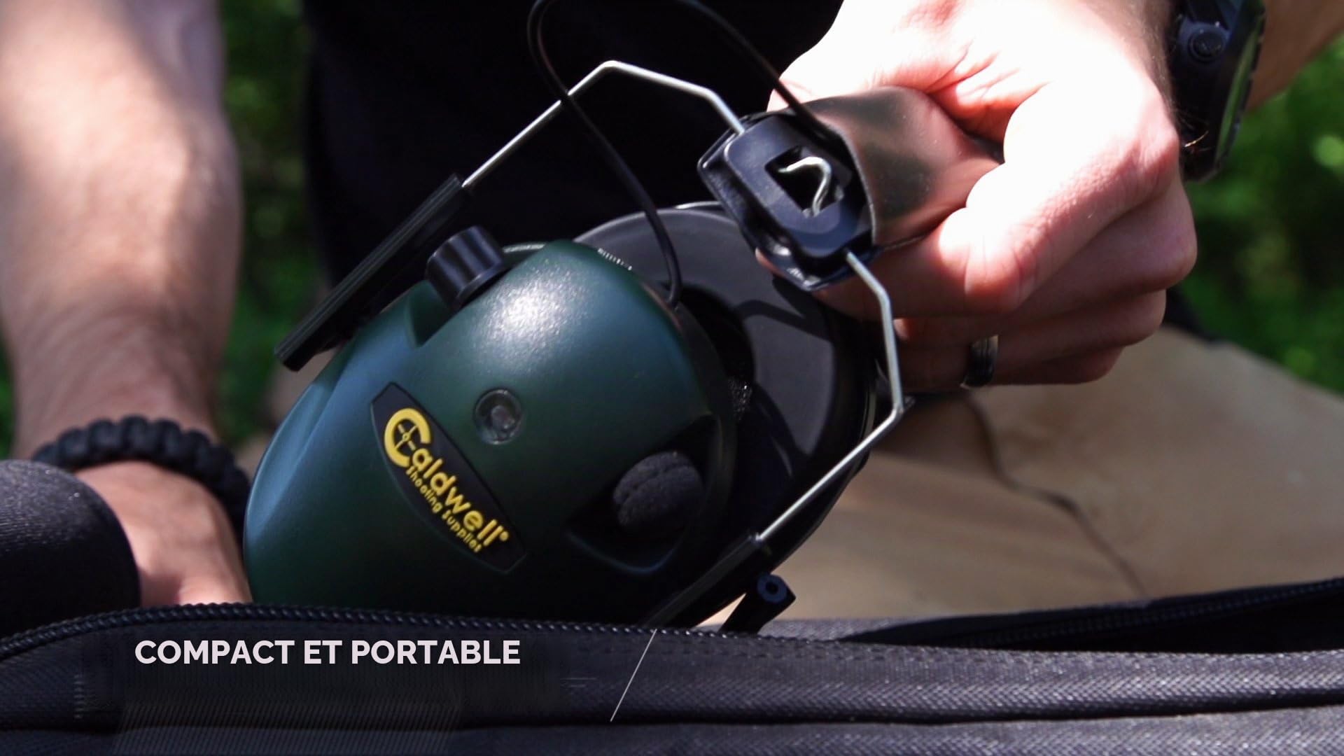 Caldwell Cache-oreilles électroniques E-Max à profil bas