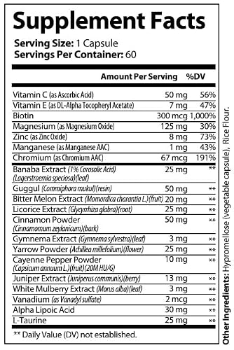 nutradash (5 Pack) Super Control Max Glyco Optimizer - Super Control Max Glycogen Support - Glyco Optimize Pills (300 Capsules - 5 Month Supply) - Thumbnail 2