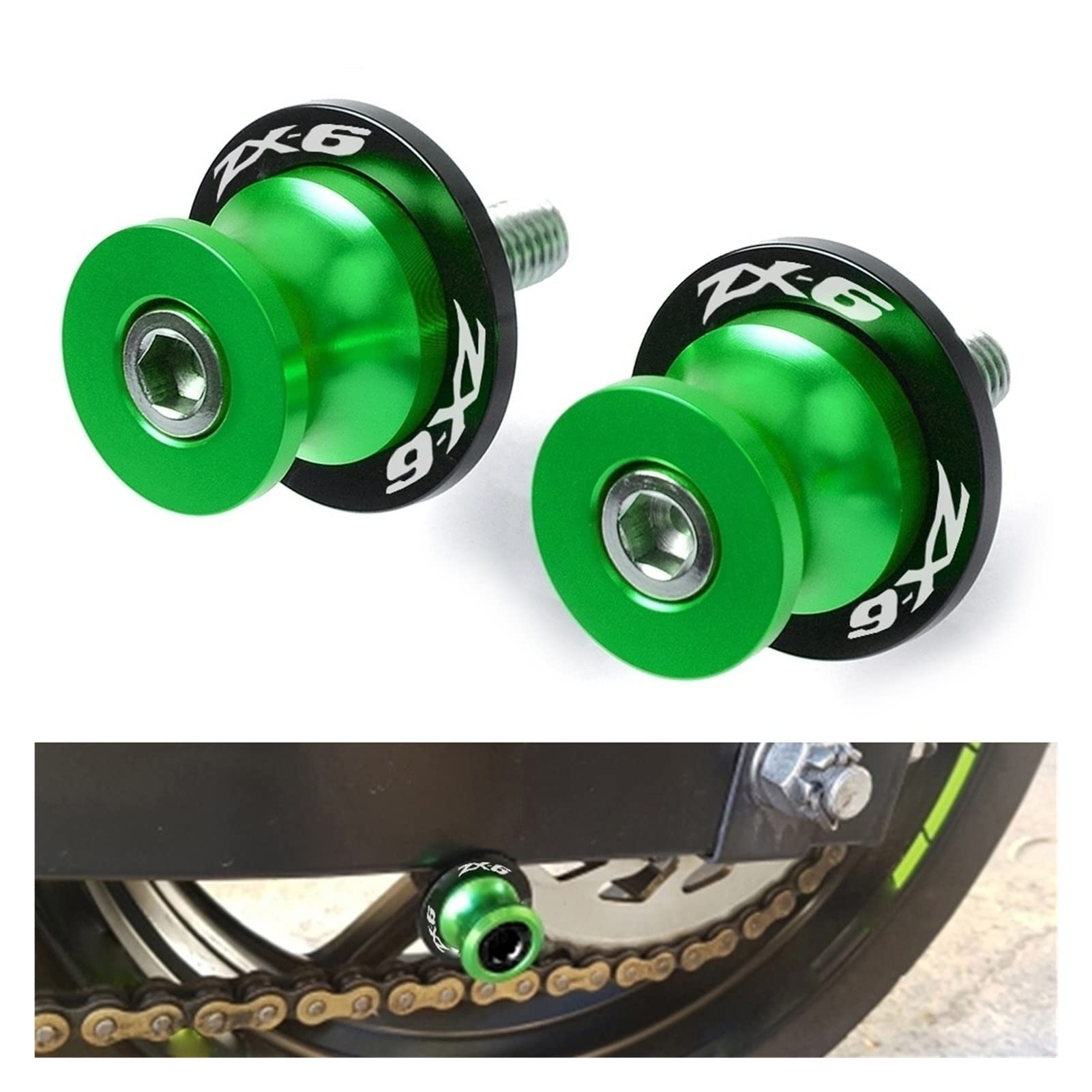 Motorcycle Accessories Motorcycle Swingarm Spools Slider 6/8