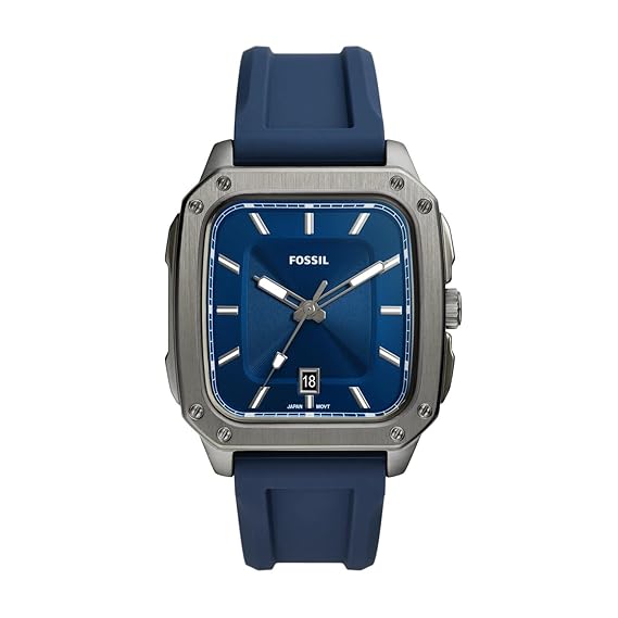 Buy Fossil Inscription Analog Blue Dial Men's WatchFS5979 at Amazon.in