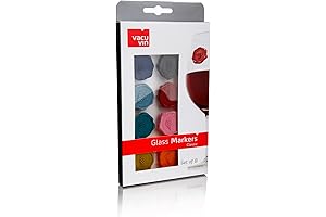 Vacu Vin Glass Markers: The Perfect Party Accessory for Distinctive Wine Glass Identification