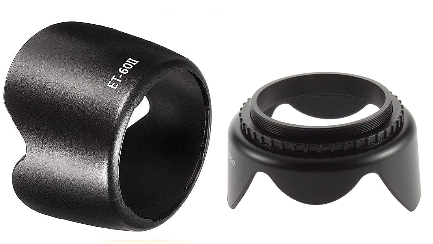 SHOPEE Combo ET60 II Flower Lens Hood & 58mm Rev Flower Lens Hood for (18-55mm is & 55-250mm is Lens)-image-14