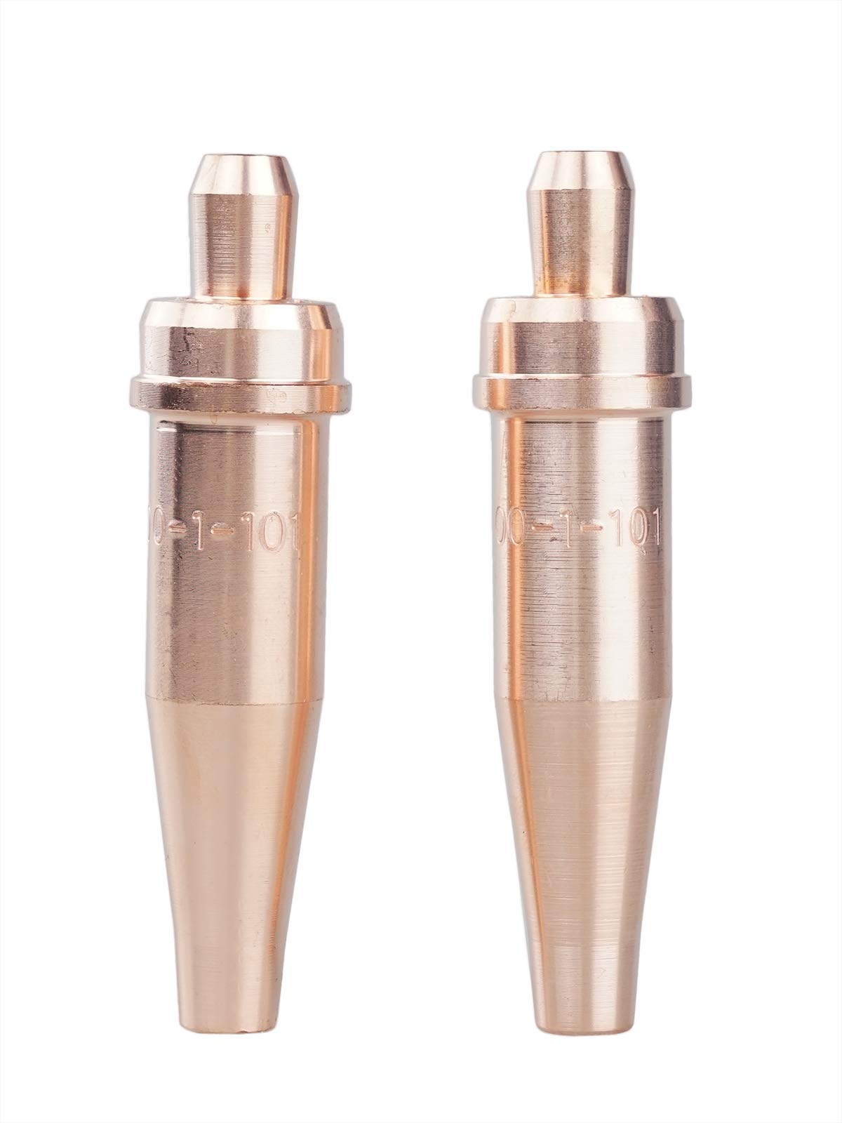 LISSAM 00-1-101 Acetylene Cutting Torch Tip – Compatible with V-Style Heavy Duty Torch (2-Pack)
