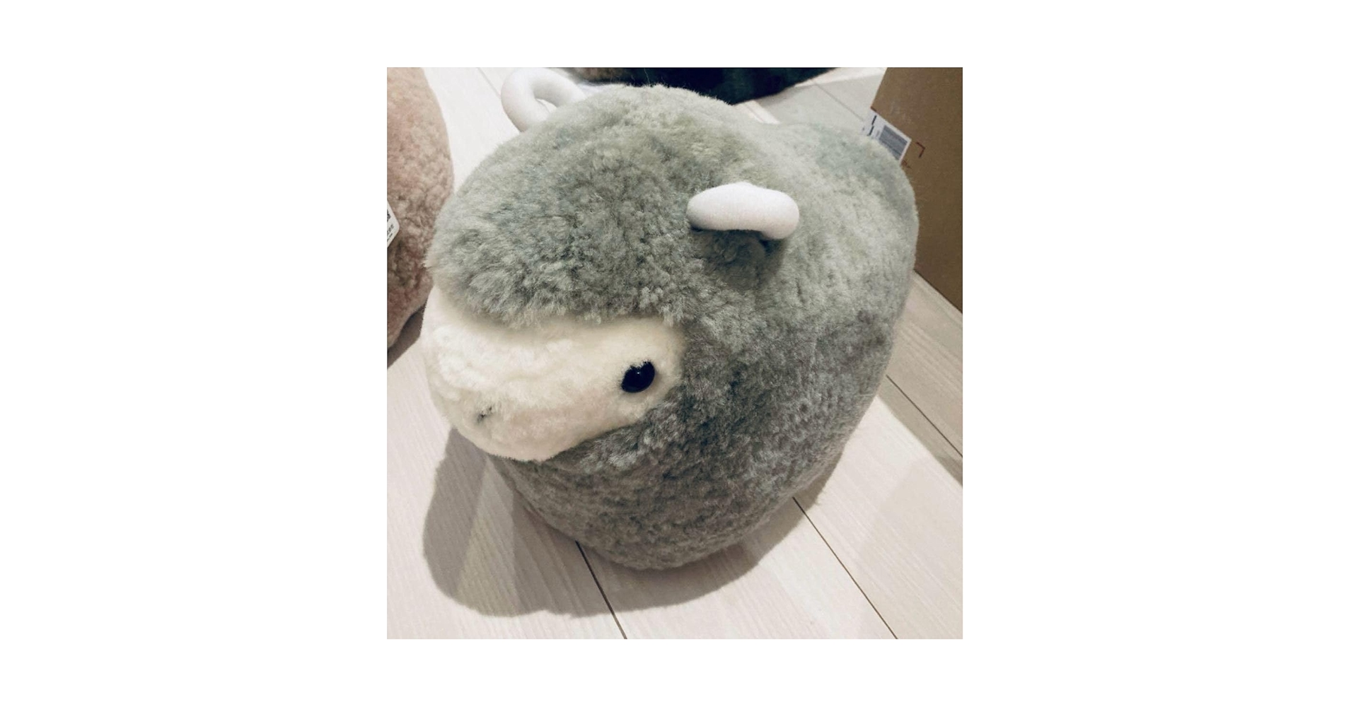 Amazon.co.jp: 西川 じぶんまくら ムートン 羊 ぬいぐるみ