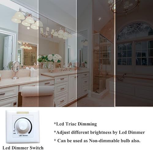 Miniatura 5 de Bombilla LED G9 G9 con base de cerámica bi pin 7 W 3000 K blanco cálido G9 bombillas LED de lámpara de araña (equivalente a halógeno de 70 W) ángulo