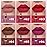 evpct 6Pcs Mauve Maroon Ruby Bright Red Brown Plum Purple Matte Lipstick Set, Matte Ceamy Soft Lipsticks Set for Women Long Lasting Waterproof, Vegan Cruetly Free Lipstick Pack 24 hrs original labiale